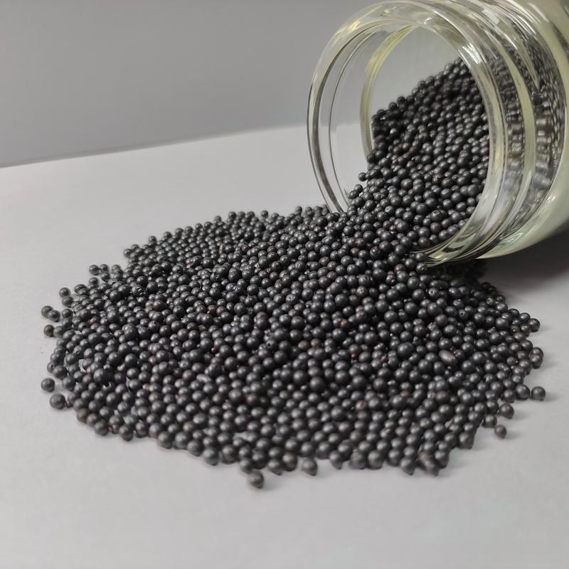 Steel shot is widely used for descaling and rust removal treatment