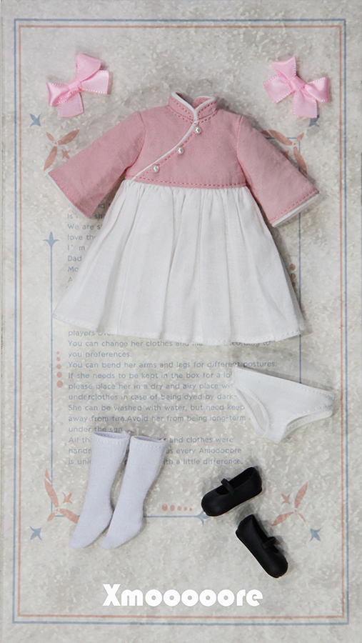 【STOCK】Amooooore pvcdol 1/6 old limtied【pink minguo】