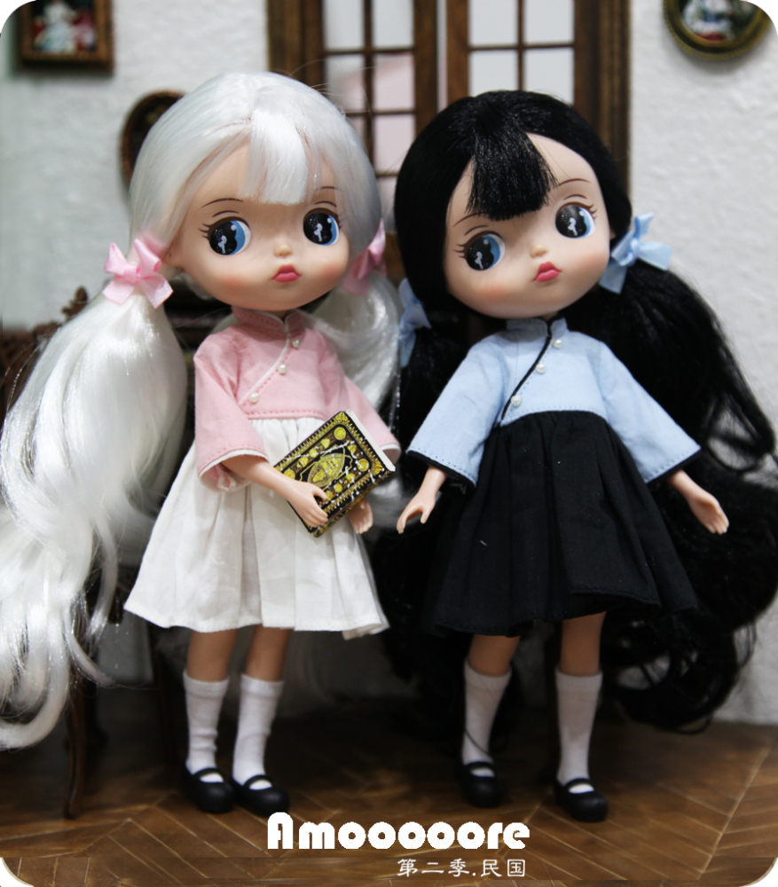 【STOCK】Amooooore pvcdol 1/6 old limtied【pink minguo】