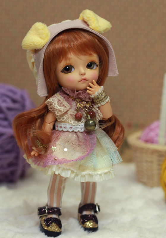 【STOCK】lati yellow latidoll "The little golden puppy" ver. Sophie/Sleeping Sophie