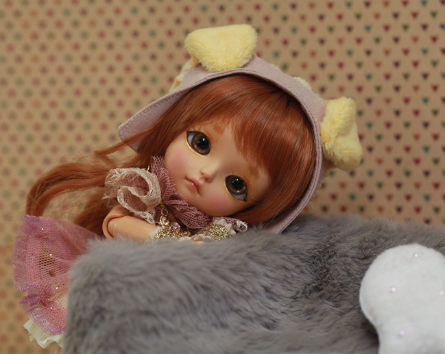 【STOCK】lati yellow latidoll "The little golden puppy" ver. Sophie/Sleeping Sophie