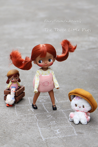 【holala】【3 little pig】pipita holala pvcdoll 1/6【stock】【second-hand】