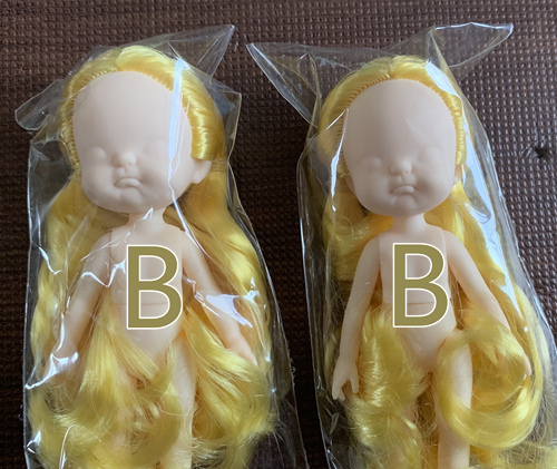 【STOCK】【baobaodoll】nude doll ob11 pvcdoll