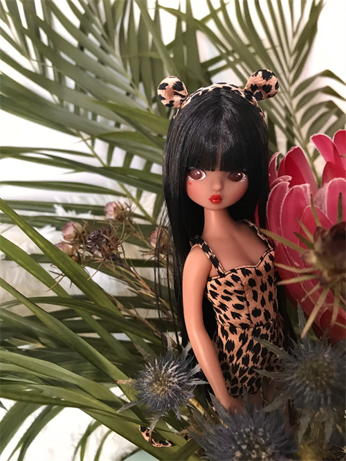 pre-order】【blommor】【leopard girl】1/6 pvc doll