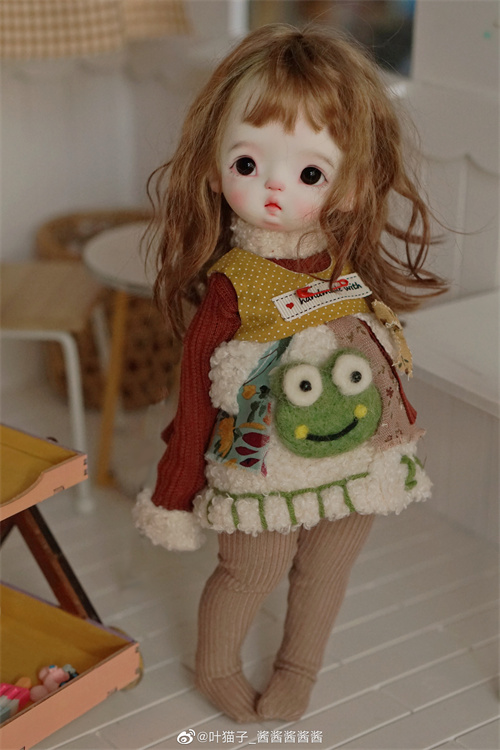 pre-order】【haha & S.haha】【Chat a Feuilles Studio】 BJD Doll 1/6