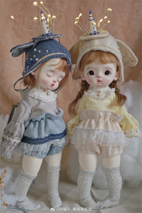 pre-order】【haha & S.haha】【Chat a Feuilles Studio】 BJD Doll 1/6