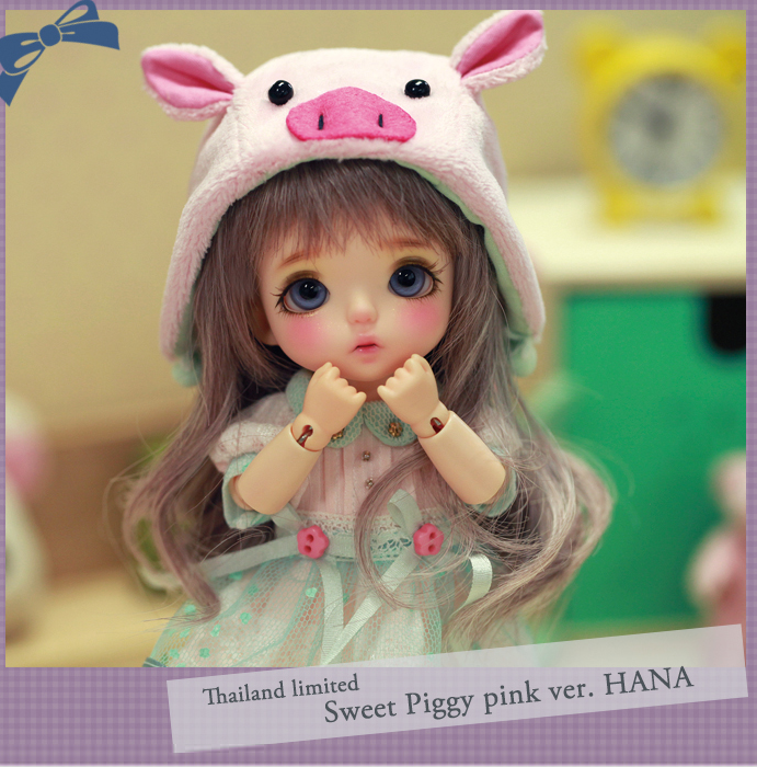 【STOCK】hana Thailand Limited Sweet Piggy pink ver. Hana(Normal)