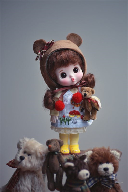 【STOCK】【AmyDoll】Bear set【Little Murphy】1/8 BJD Doll