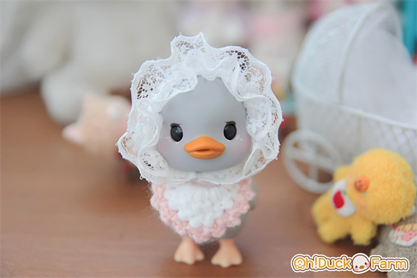 【STOCK】【Oh！Duck Farm】Mini！Duck 【Grey】resin doll