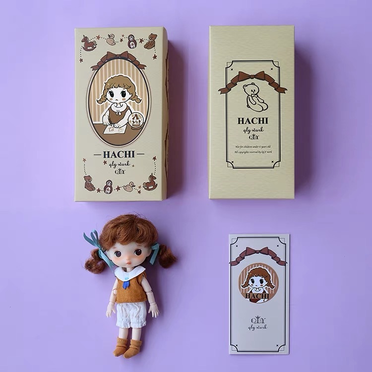 【STOCK】【girl】QLYwork hachi season1 pvcdoll ob11 size