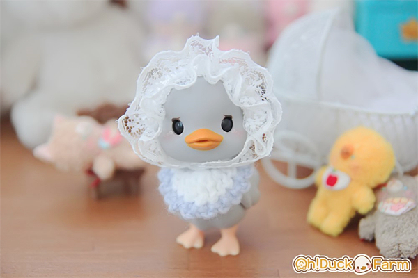 【STOCK】【Oh！Duck Farm】Mini！Duck 【Grey】resin doll