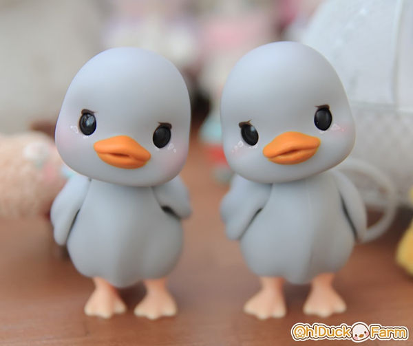 【STOCK】【Oh！Duck Farm】Mini！Duck 【Grey】resin doll