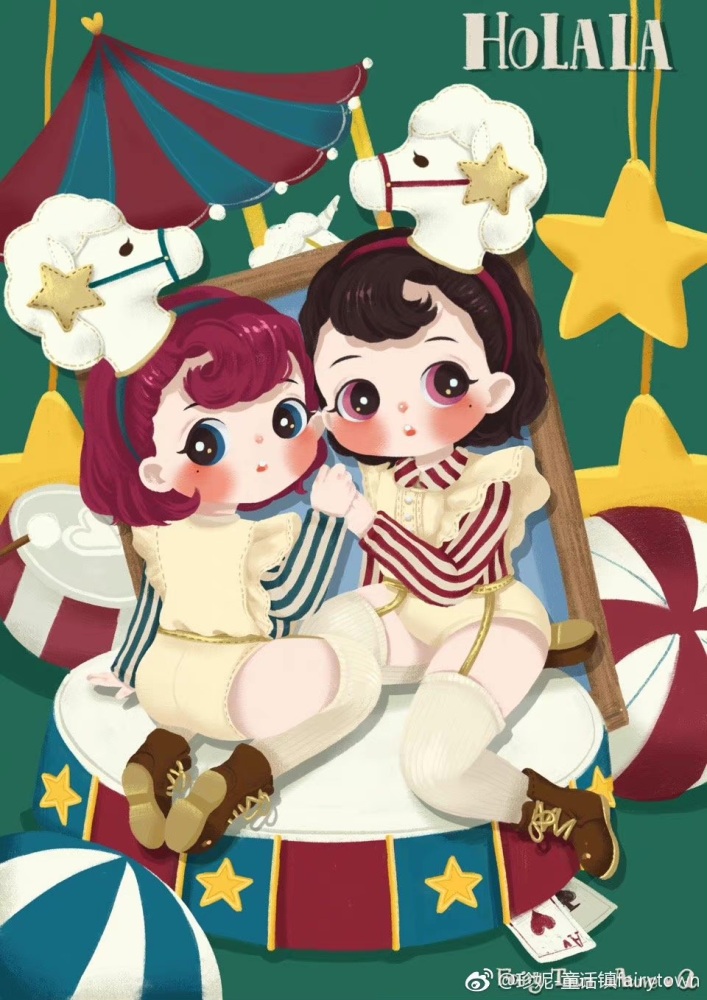 【holala】【the circus pony twin】pipita holala pvcdoll 1/6【stock】【second-hand】