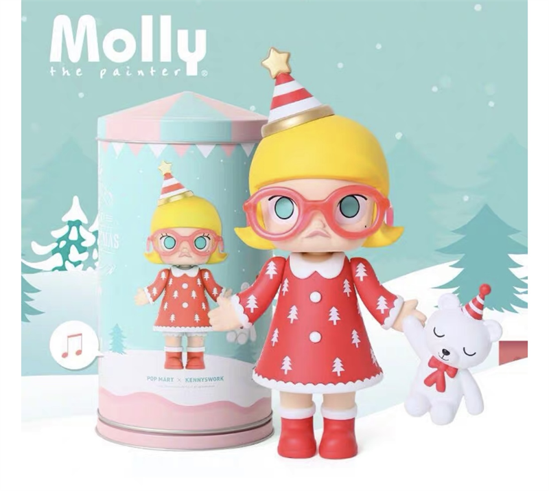 【STOCK】molly 【merry christmas limited -music box】toys