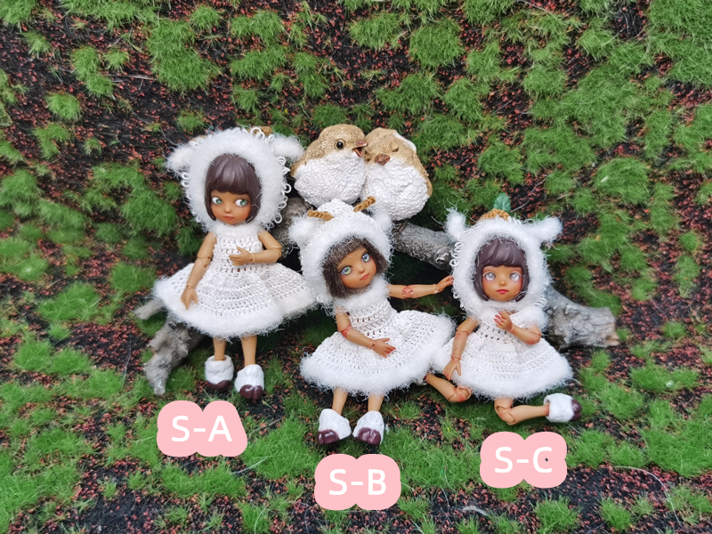 【Stock】Bingbingdoll 【Sheep Bing】tiny bjd mini dolls