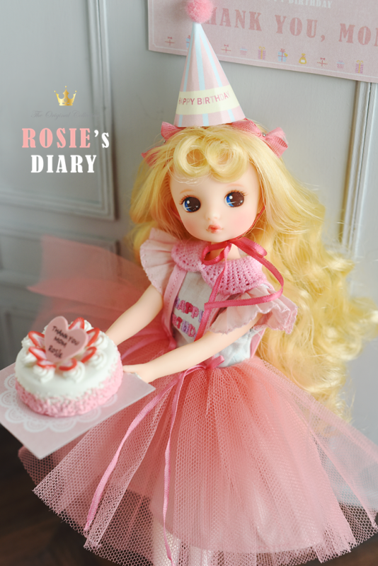 stock 【rosie doll】 rose pvcdoll happy birthday limited