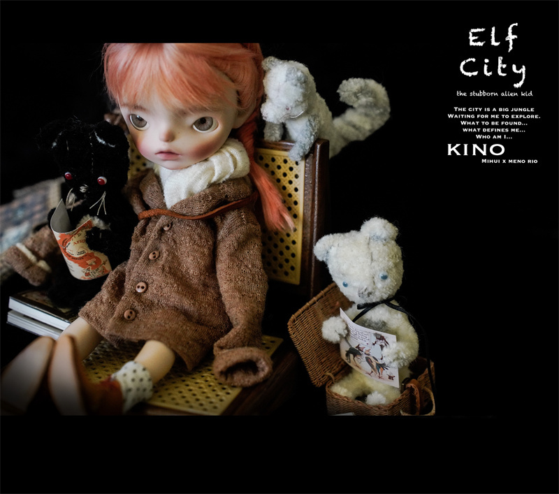 Kino pre-order ELF city resin bjd 20cm 1/8