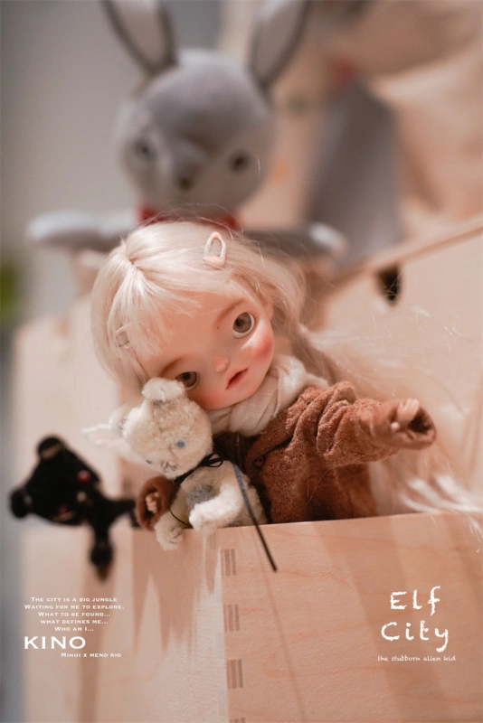 Kino pre-order ELF city resin bjd 20cm 1/8