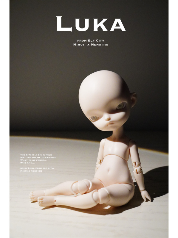 Kino pre-order ELF city resin bjd 20cm 1/8