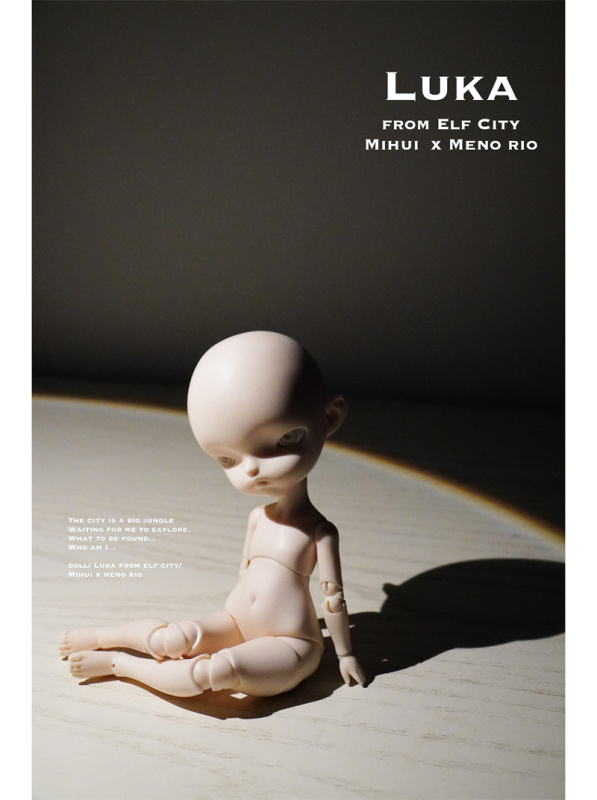 Kino pre-order ELF city resin bjd 20cm 1/8