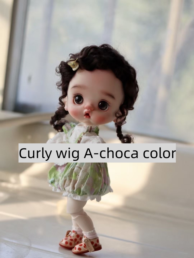 Curly wig A【Wig Only】 Spring doll