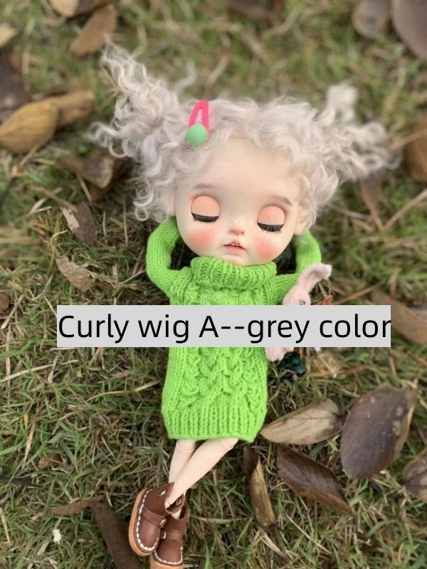 Curly wig A【Wig Only】 Spring doll