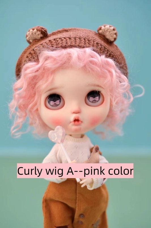 Curly wig A【Wig Only】 Spring doll