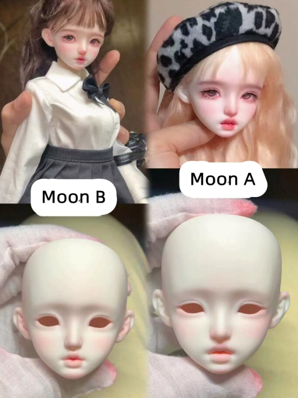 [Moon A & Moon B]【pre-order】【Chat a Feuilles Studio】 BJD Doll 1/4