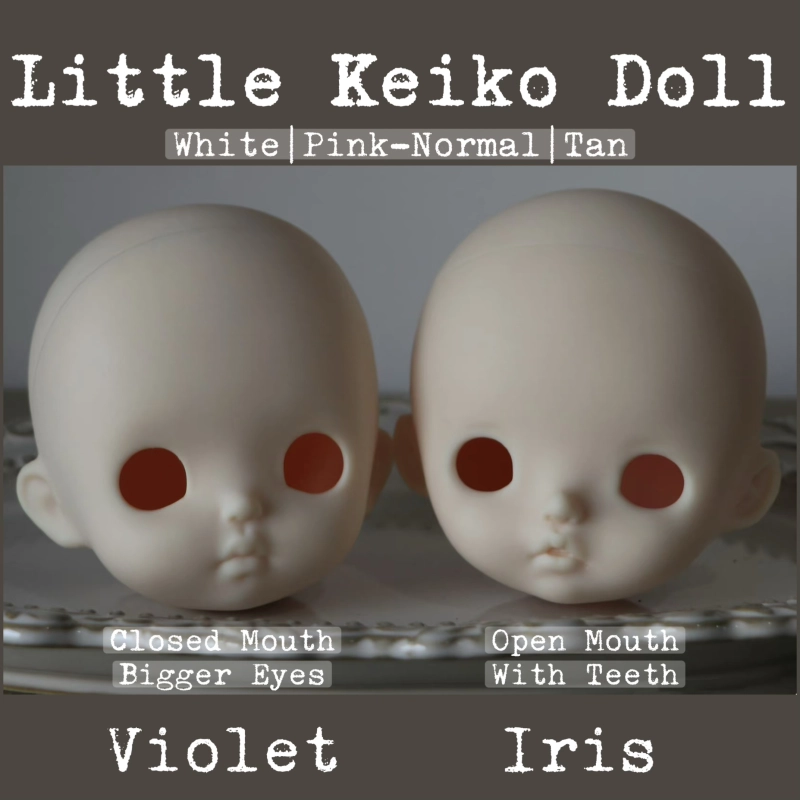 [Pre-order] [Violet Big Head] [Little Keiko Doll] Resin 1/6 BJD Doll