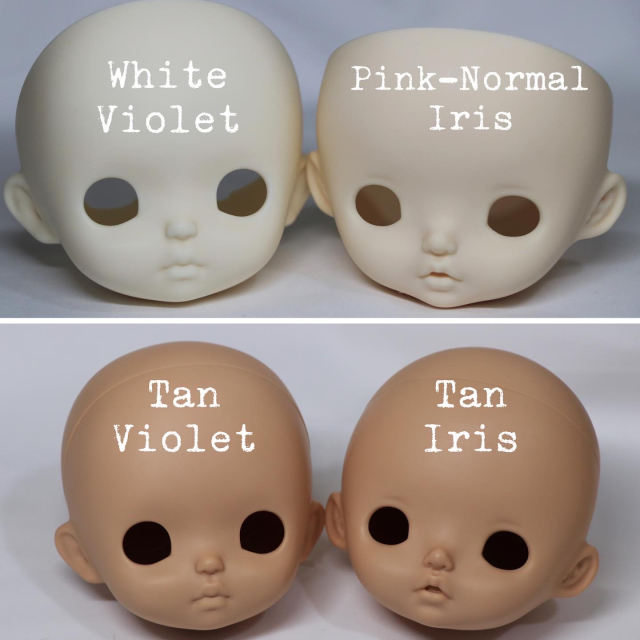 [Pre-order] [Violet Big Head] [Little Keiko Doll] Resin 1/6 BJD Doll