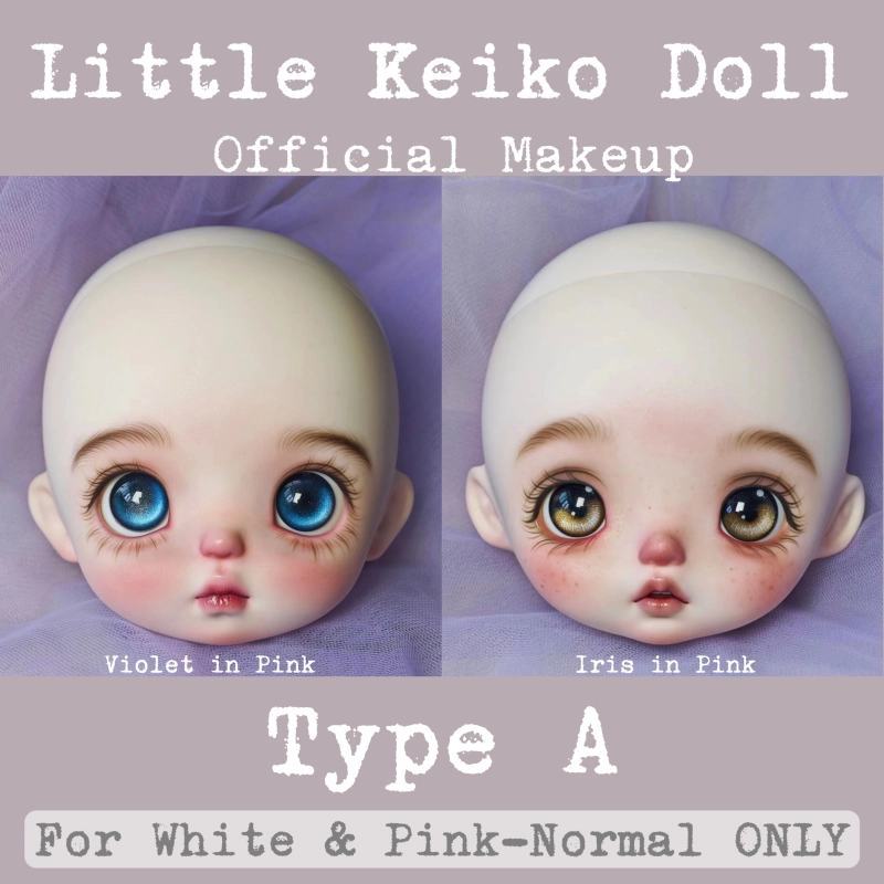 [Pre-order] [Violet Big Head] [Little Keiko Doll] Resin 1/6 BJD Doll