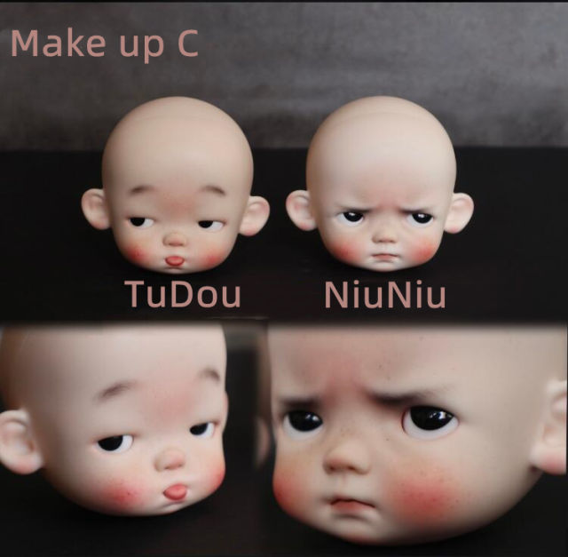 Full set  NiuNiu TuDou H.minor doll