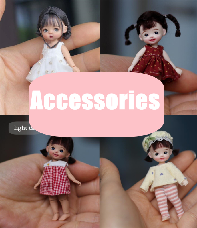 accessory wig shoes dress【doubaozi】tiny doll