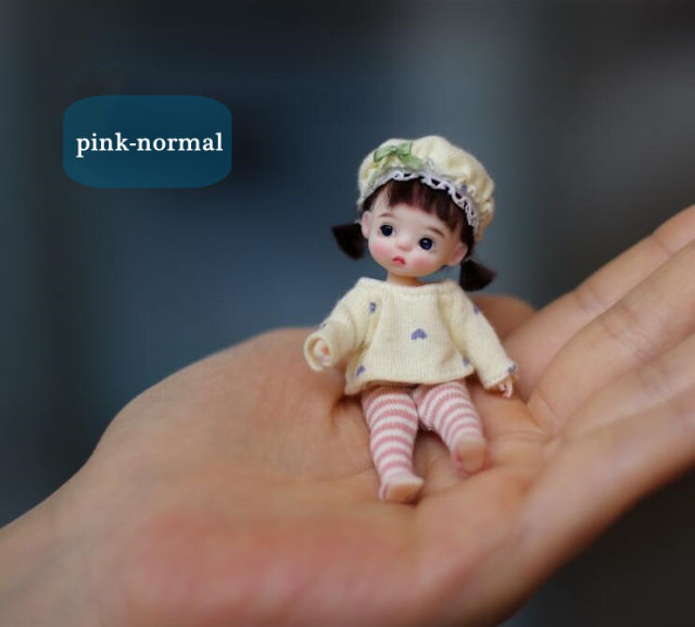 stock douzi tiny bjd resin doll 【doubaozi doll】