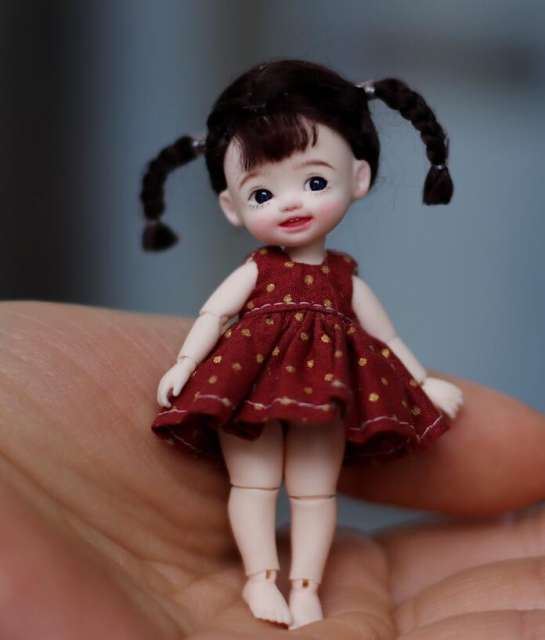 preorder laba tiny bjd resin doll 【doubaozi doll】