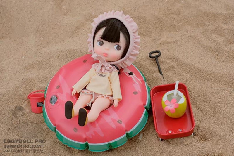 【STOCK】【Eggydoll Pro】【summer holiday】 limited  pvcdol 1/6