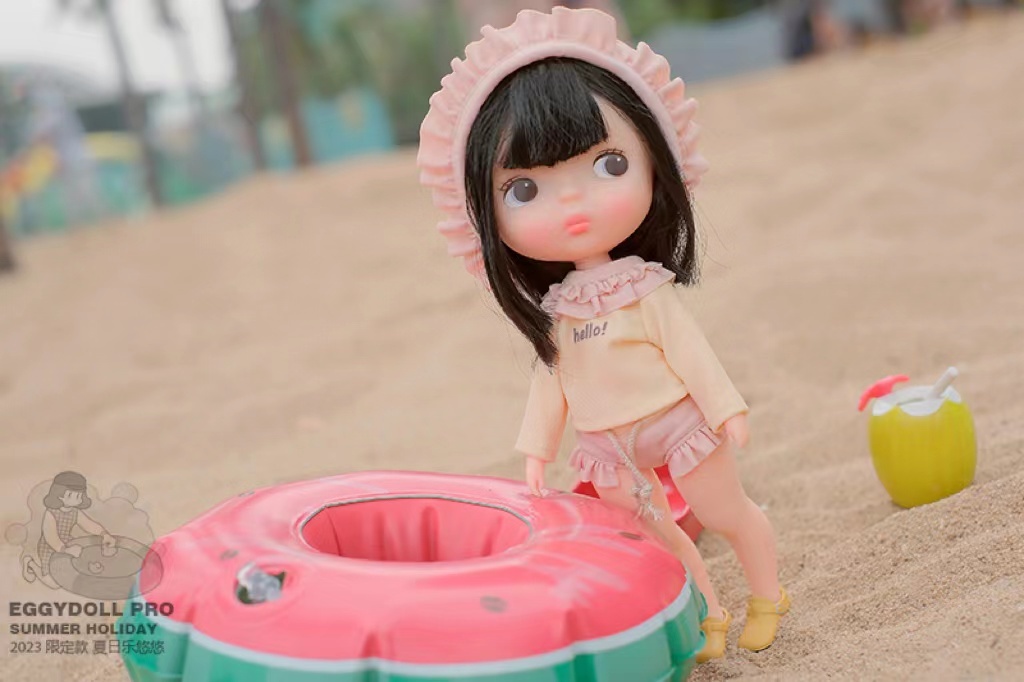 【STOCK】【Eggydoll Pro】【summer holiday】 limited  pvcdol 1/6