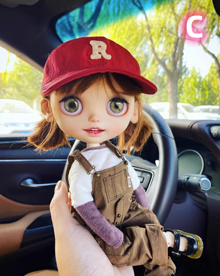 【Baseball cap only】bjd ob11 blythe 【pre-order】