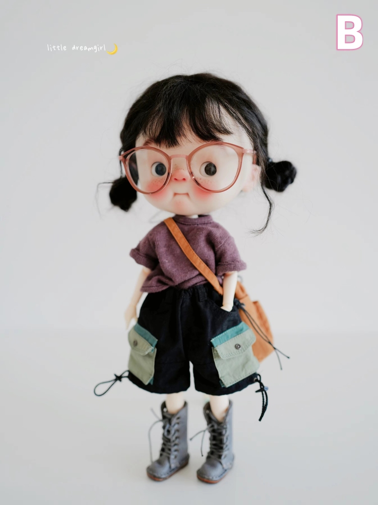 Type2【SHORTS only】bjd ob11 blythe 【pre-order】Qutfit