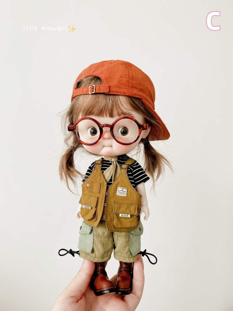 Type2【SHORTS only】bjd ob11 blythe 【pre-order】Qutfit