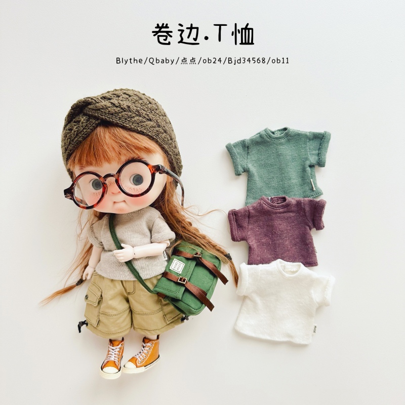 【Curly-ed T-shirt only】bjd ob11 blythe 【pre-order】