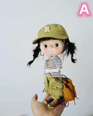 【Striped T-shirt only】bjd ob11 blythe 【pre-order】Qutfit