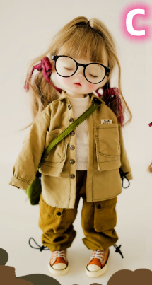 Type2【Shirt only】bjd ob11 blythe 【pre-order】