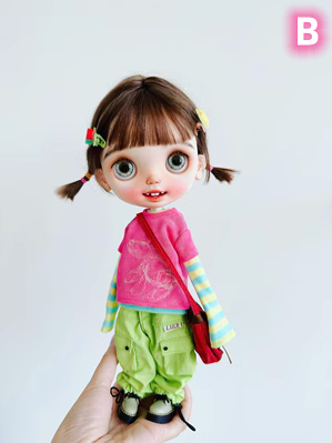【Embroider T-SHIRT only】bjd ob11 blythe 【pre-order】