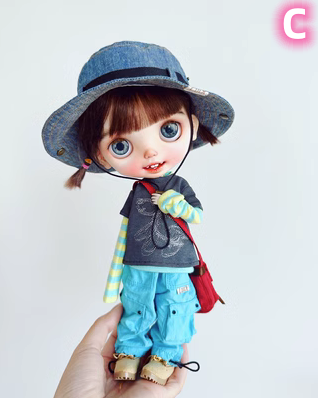 【Embroider T-SHIRT only】bjd ob11 blythe 【pre-order】