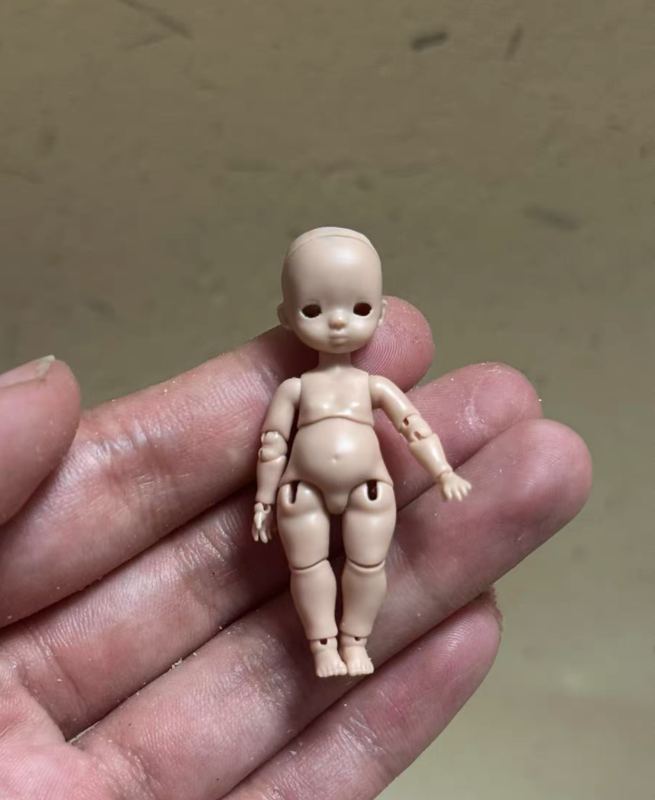 【Stock】 mini bjd tiny bjd 5.5cm zhenlidoll