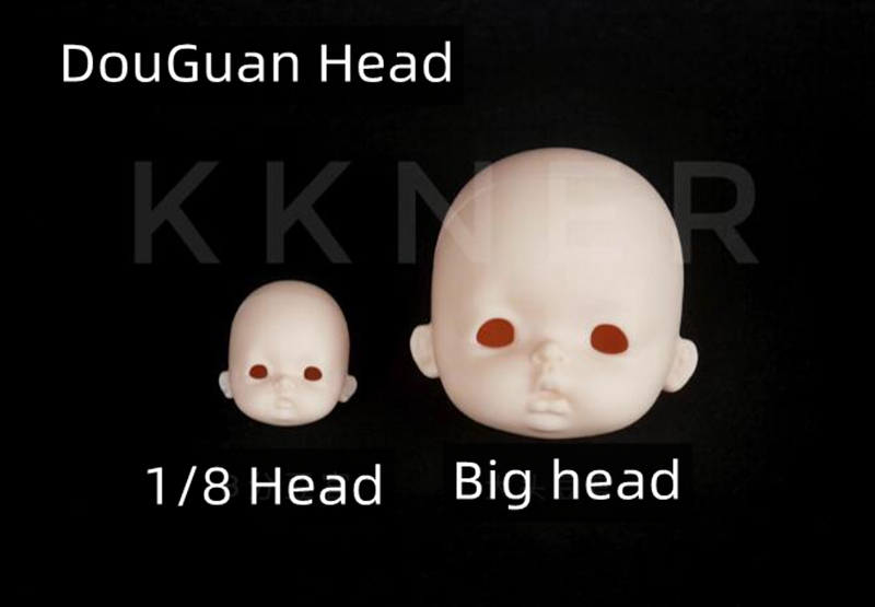 stock 【DouGuan 1:8】Kkner  head bjd  1/8