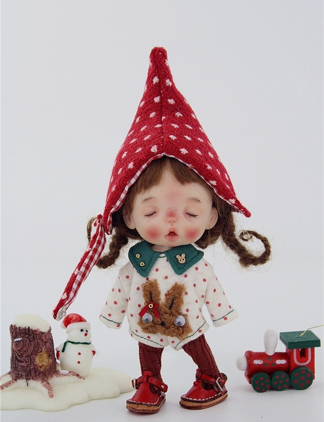 【 Nuo nuo Clothes】Wave point suit bjd Blythe ob11/gsc 【pre-order】