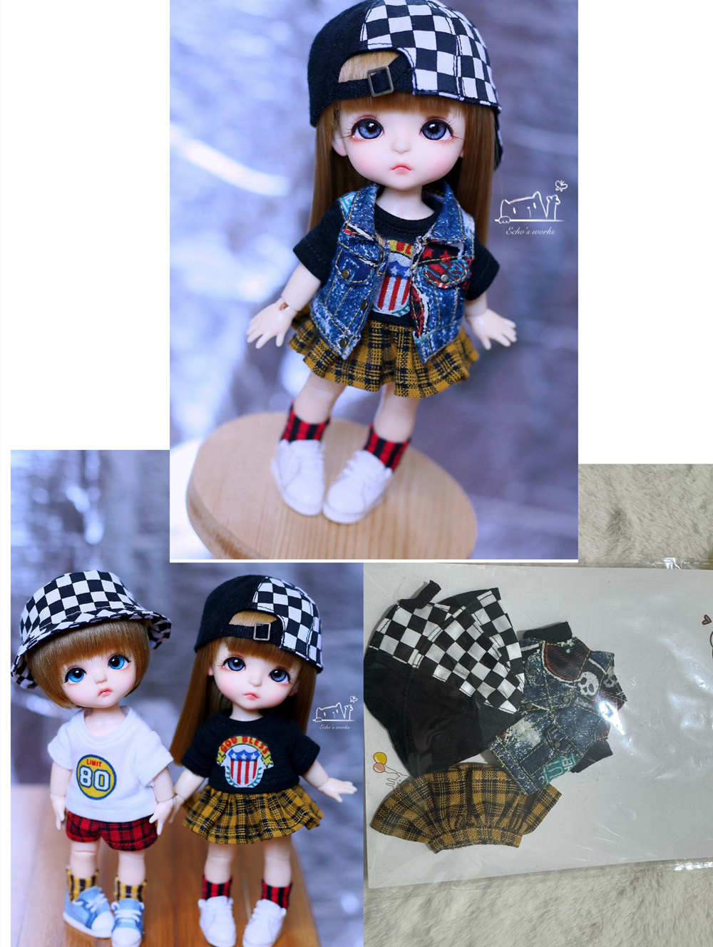 Outfit for 1/8 bjd