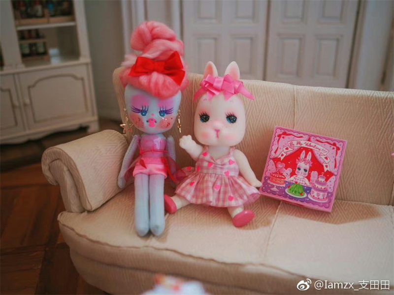 Stock lubaobao  Valentine's Day limited pvcdoll rabbit bunny